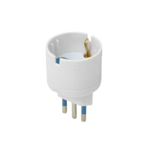 ADAPTASCHUKO - 10A con-Tierra Aleman-Chileno sin-Certificacion Adaptador Enchufe