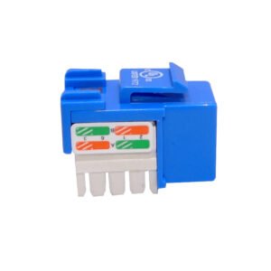 KP6AL - LINKMADE Azul Cat6 U/UTP Punchable Keystone Conector Hembra RJ45