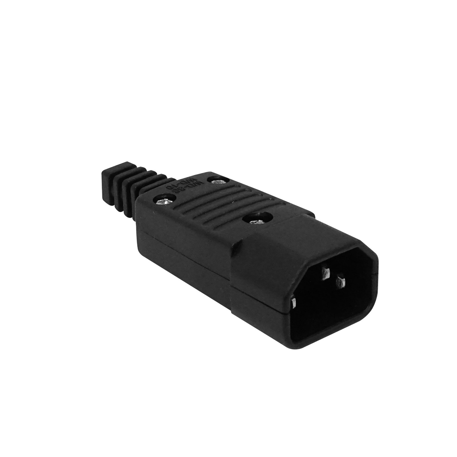 CMV - Enchufe Macho C14 Volante Computacion 10A Negro