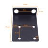 RKE-10A - PLANET KIT Aletas Cortas 17mm Para Poner Switch/Router en Rack 1U - Imagen 2