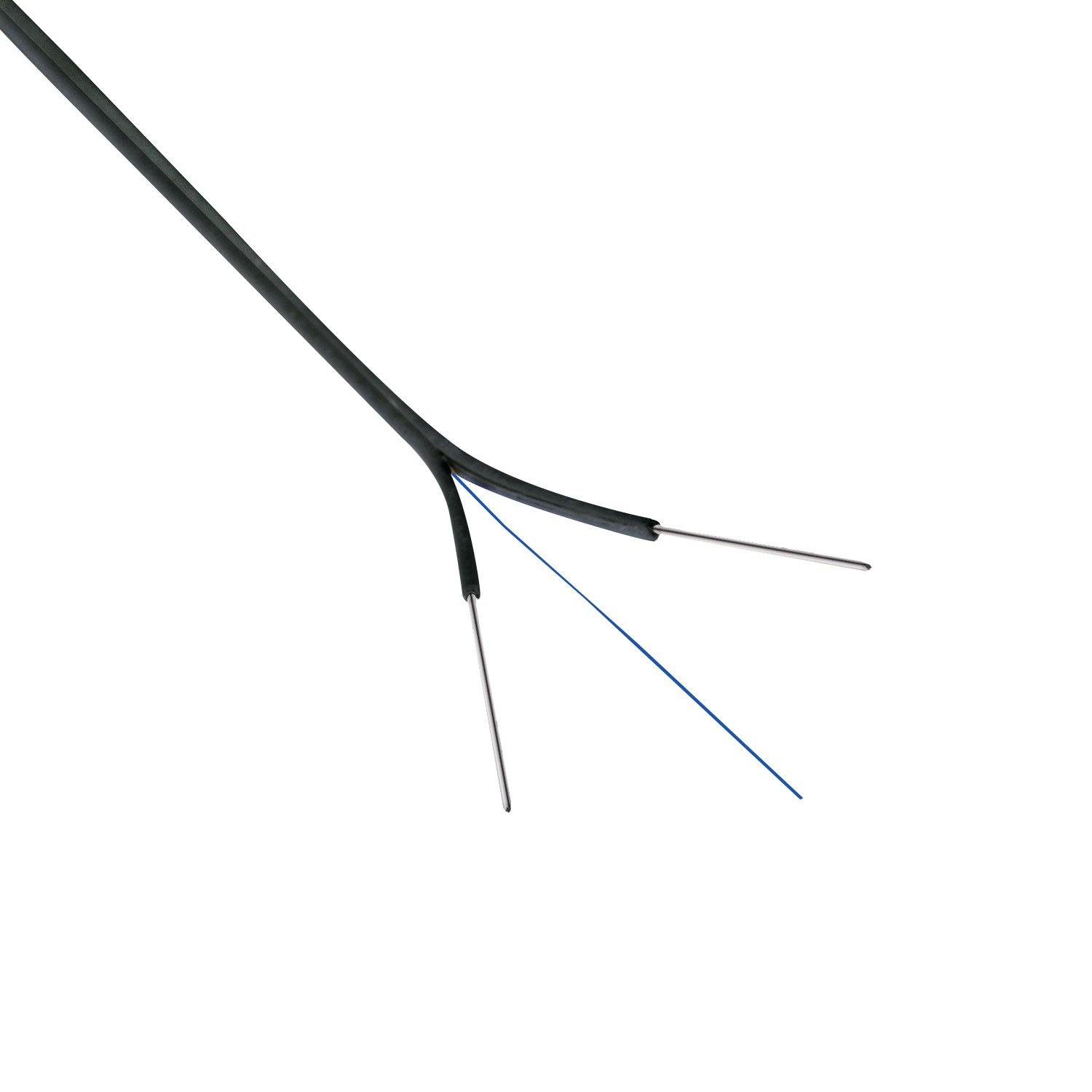 CFSP1N - 1-Fibra-G652 Negra 500m DropCable Exterior FTTH SM LSZH 3x2mm