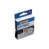 45013 - DYMO 12mm Negro en Fondo Blanco Cinta 7mt D1-Label Cassette - Imagen 2