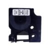 45013 - DYMO 12mm Negro en Fondo Blanco Cinta 7mt D1-Label Cassette - Imagen 3