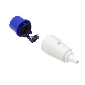013-6 - LEXO Typ013-6h Macho 16A IP44 250V Enchufe Industrial P17 2P+T