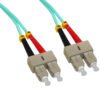 JF3CC3 - 3mt SC-SC OM3 MultiModo MM Duplex Jumper Fibra 3.0mm 50/125um LSZH - Imagen 2