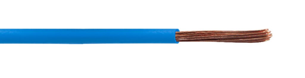 HZ15A - EVA H07Z-1 1,5MM LSZH AZUL 100mt 750V Brasil Cable Multifilar Electric