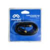 MV-806 - MACROTEL Cable RG59 Coaxial F-M F-M 1mt Negro TV-Cable - Imagen 2