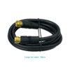 MV-806 - MACROTEL Cable RG59 Coaxial F-M F-M 1mt Negro TV-Cable - Imagen 3