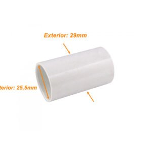 PVC25-CP - LINKCHIP 25mm Copla PVC para Tubo Blanco