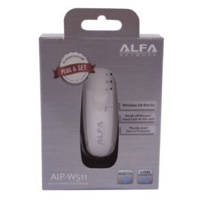 ALFA Mini-Router 1-100 1-USB-AM WPS 802.11n req-USB-energia - Imagen 2