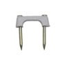 GRAMPA-16 - KALOP 20-UN Nº16 Gris 4x13mm 2-Clavos-15x2mm Zincados Sujeta-Cable - Imagen 3