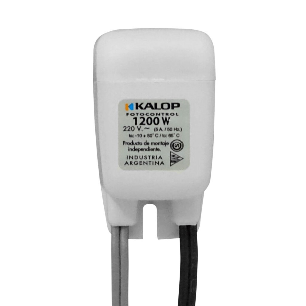 FOTOCONTROL - KALOP Celula Fotoelectrica 1000W 220VAC UV 10/30-Lux Fotocelda