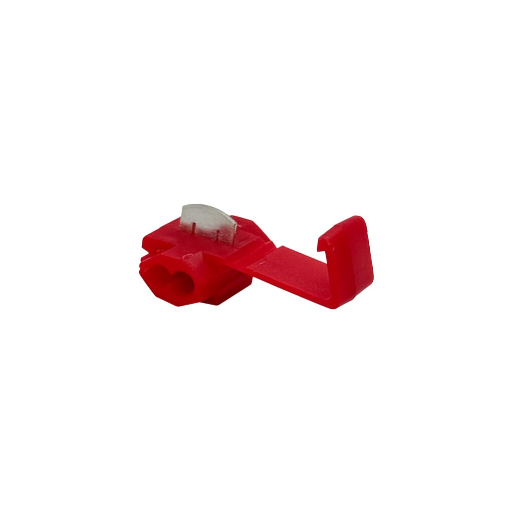 CD-ROJO - 22-16AWG 0,5-1,5mm2 15-unid Conector Derivacion Aislado 20x32mm