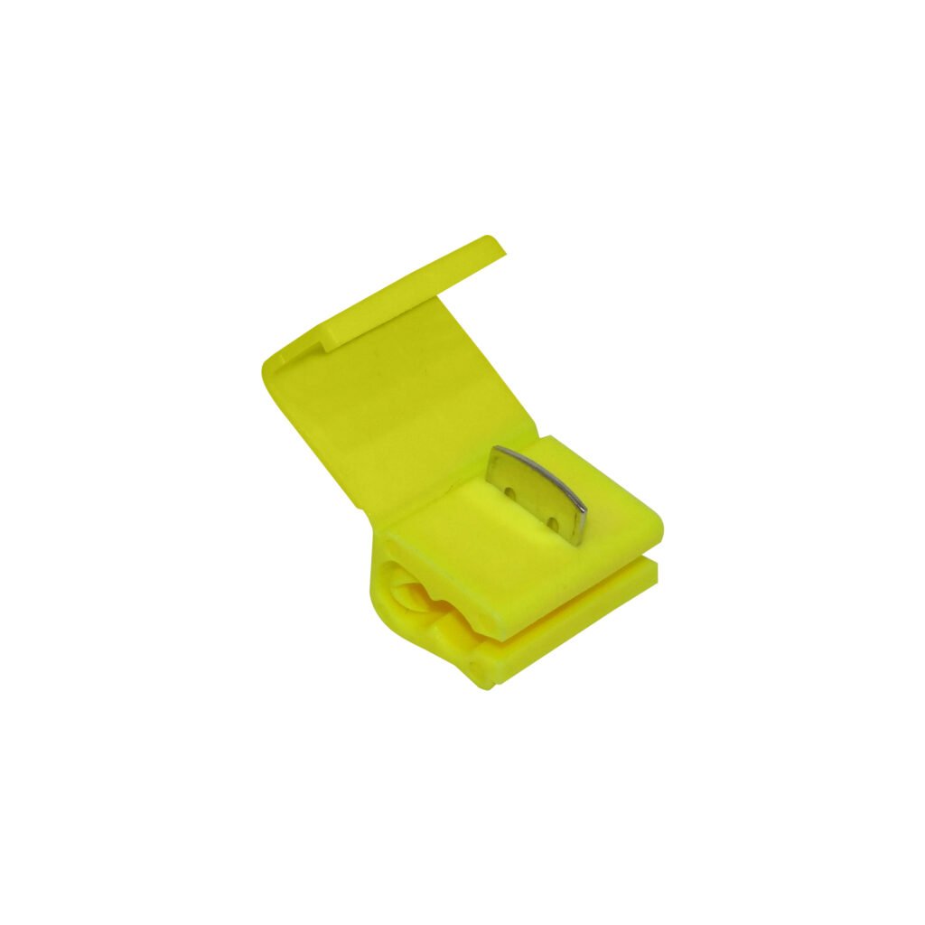 CD-AMARILLO - 12-10AWG 4-6mm2 10-unids. Conector Derivacion Aislado 20x32mm