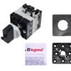 LEGRAND Conmutador de Fase Interruptor 1-0-2 16A 500V 3-pos - Imagen 2