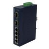 IGS-620TF - PLANET 4-1000 2-SFP Switch Industrial no-Admin Riel-DIN 12-48VDC 24VAC - Imagen 3