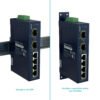 IGS-620TF - PLANET 4-1000 2-SFP Switch Industrial no-Admin Riel-DIN 12-48VDC 24VAC - Imagen 5