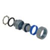 M25-SA - Metalico 25mm 3/4-Pulg Prensa Estopa para Flexible Aislacion IP65 - Imagen 2