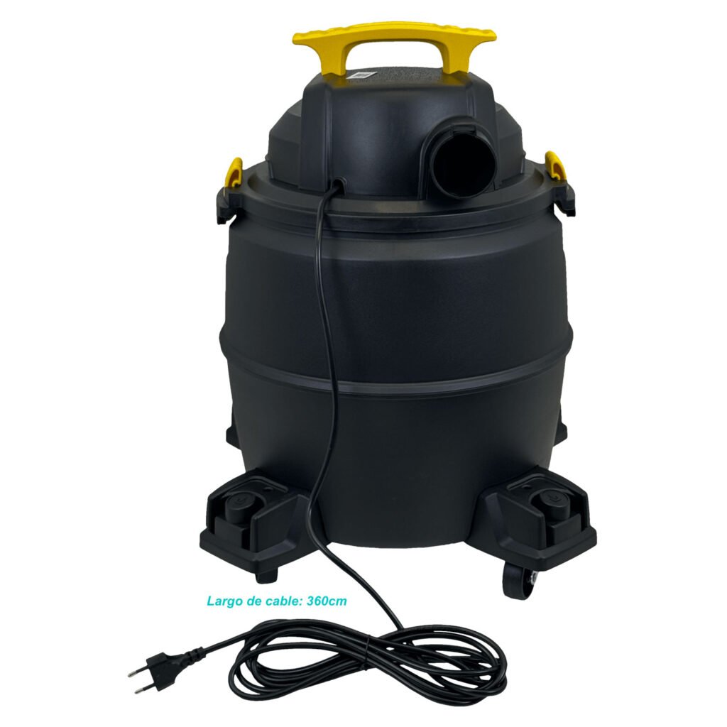 ASPIRADORA-1200 - STANLEY 960W Seco Mojado 30-Litros 5,0HP 220V-3,6mts IPX4 Aspiradora