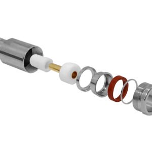UH6C - UHF-Hembra LMR600 PL259 Conector Atornillable Soldable CA600