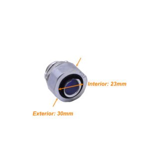 M20-SA - Metalico 20mm 1/2-Pulg Prensa Estopa para Flexible Aislacion IP65