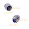 M20-SA - Metalico 20mm 1/2-Pulg Prensa Estopa para Flexible Aislacion IP65 - Imagen 4