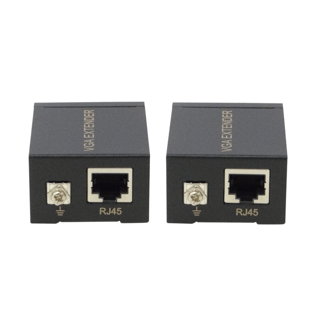 VGA-RJ45 - Extension Pasiva Pareja VGA-H UTP-RJ45 60mt no requiere fuentes poder