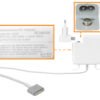 MAGSAFE2-60W - Alternativo 16,5V 60W 3,65A Cargador MacBook MacbookPro13 Magnetico - Imagen 4
