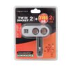BM-003 - 2-Vehicular-Hembra 2-USB-Hembra-AH 5VDC 3,1A 12V/24V-Macho-Encendedor - Imagen 3