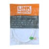 LINKMADE 2mt Cat6 U/UTP Blanco LSZH Cable Patch Inyectado Multifilar - Imagen 2