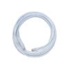 LINKMADE 5mt Cat6 U/UTP Blanco LSZH Cable Patch Inyectado Multifilar - Imagen 2