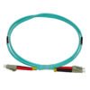 JF3LL1 - 1mt LC-LC OM3 MultiModo MM Duplex Jumper Fibra 3.0mm 50/125um LSZH - Imagen 3
