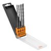 BROCAS-ROTOM - Brocas Rotomartillo 5-6-8-10mm x100mm Juego-4u. Concreto SDS sim-Hilti - Imagen 2