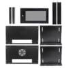 LINKMADE Desarmado 30cm-Fondo-Vacio 6U Gabinete Rack 19P Pared inc2U - Imagen 4