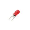 HORQ-3715 - Horquilla-3,7mm 0,5-1,5mm2 100-un Conector Rojo Aislado PVC - Imagen 2
