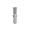 TARUGO-10MM - Tarugo 10mm 100-Unids. Plastico-PE Gris 10x44mm Tornillo-5x45 - Imagen 2
