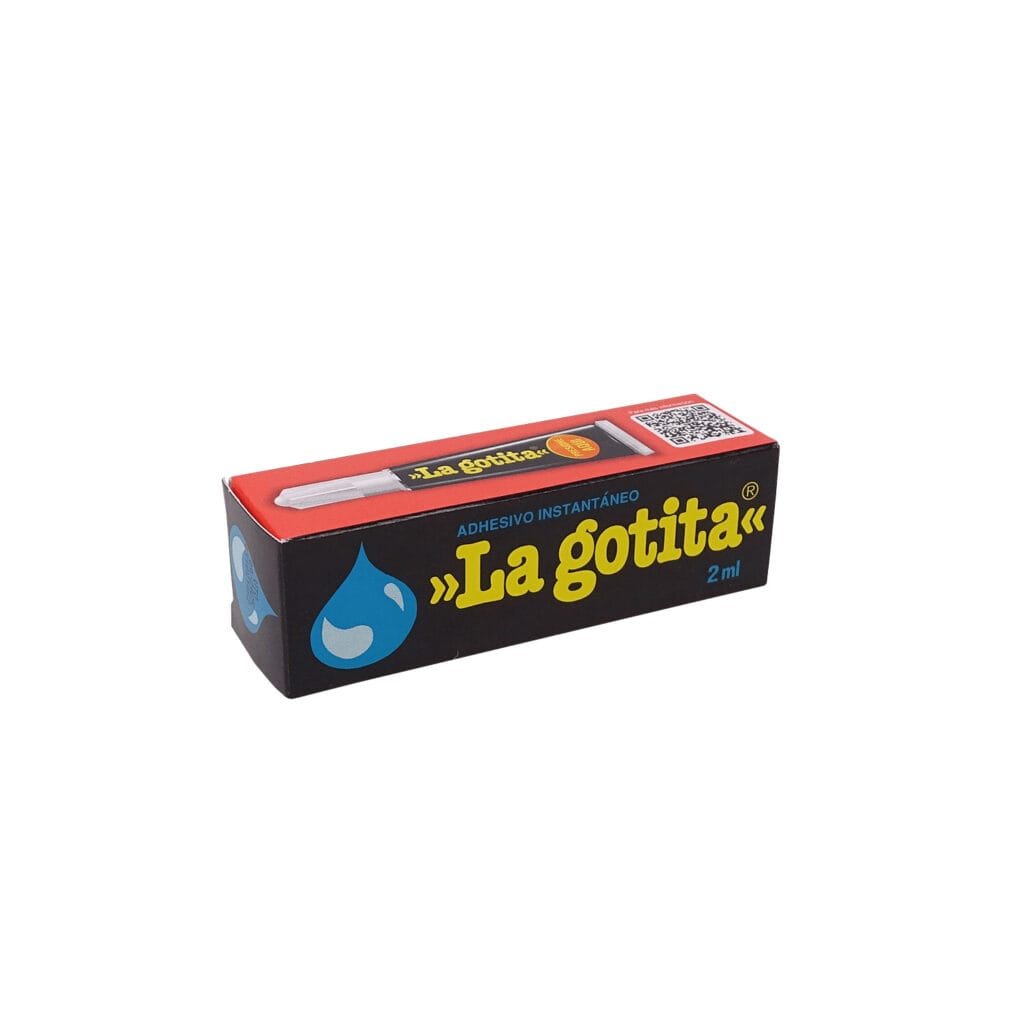 GOTITA - La Gotita Pegamento Original 2ml Adhesivo Instantaneo Universal