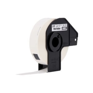 DK1203 - BROTHER 17x87mm 300-Etiquetas Adhesivas Papel Blanco para serie-QL