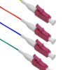 JF4L-4 - LC/UPC OM4 Multimodo 1,5mt 4-Unidades Pigtail 50/125um 0,9mm 150cm - Imagen 2