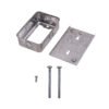 FPCWM-2 - Caja-75x116mm Zincada 5/8 Chuqui Metalica Base-82x125mm - Imagen 2