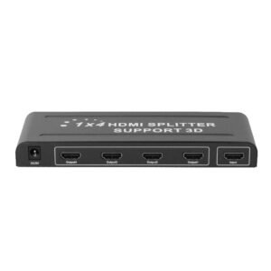 HDMI-1X4 - Splitter 1x4 HDMI v1.4 1080p 1-IN 4-OUT inc-5V-2A 5-HDMI-H HDTV-104
