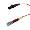 JFMLJ3 - 3m LC-MTRJ OM1 MultiModo MM Duplex Jumper Fibra 2.0mm 62.5/125um - Imagen 3