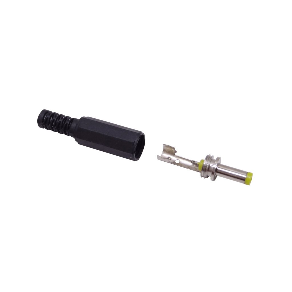 Conector 4,0x1,75mm Largo-9mm Plug Alimentacion DC para Soldar