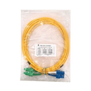 JFSAC5 - 5mt SC/APC-SC/UPC MonoModo SM Duplex Jumper Cable Fibra 3mm 9/125um