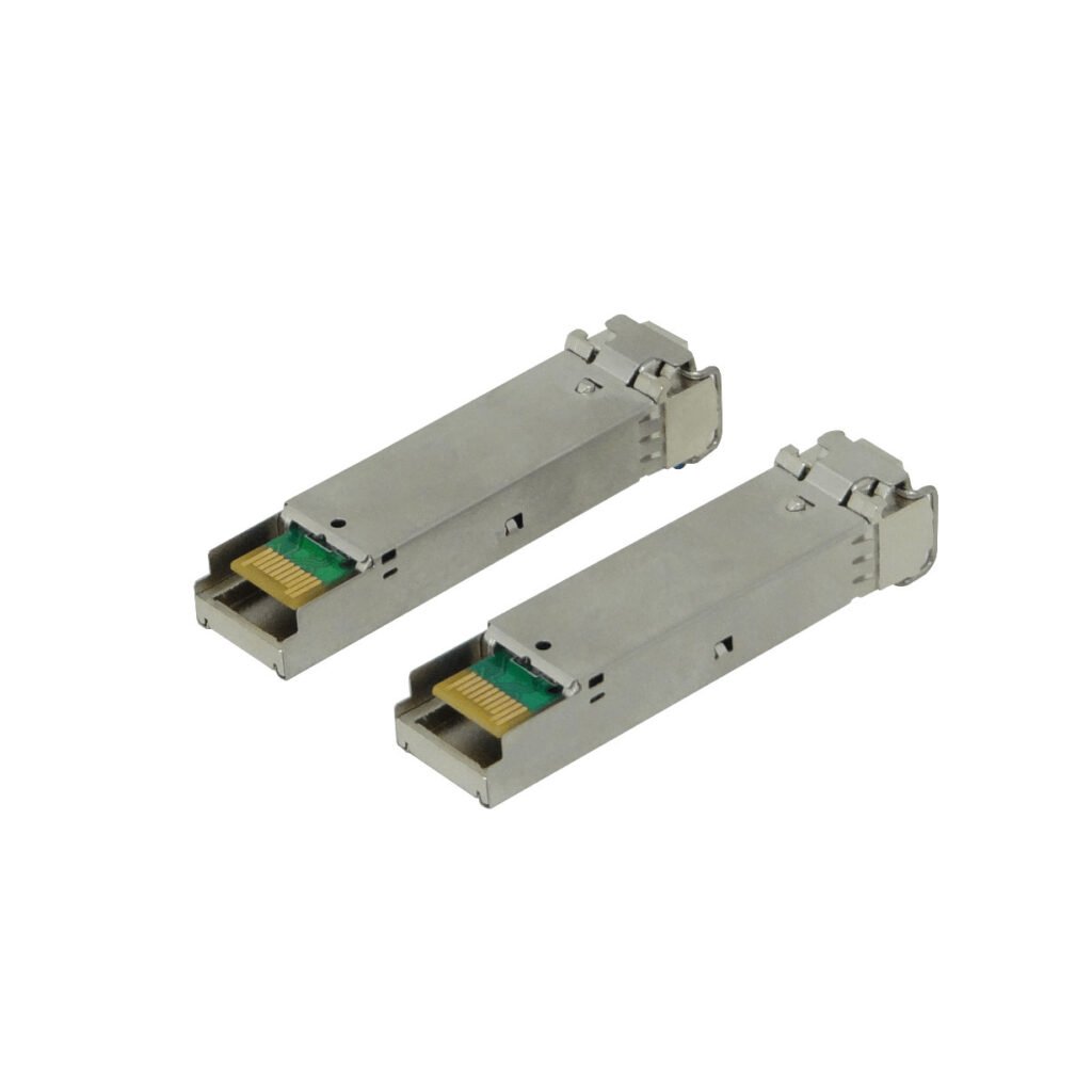 S-3553LC20 - 1-LC 20km Pareja SFP WDM Bidireccional 1550nm/1310nm 1,25Gbps BX20 U+D