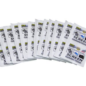 PANOS-24 - 4CLEAN Limpieza 24 toallitas para pantalla 130x150mm Anti-Estaticas