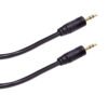 Negro 3,5mm-MM Macho-Macho 10mt Cable Audio Plug-Plug Phone-1/8 - Imagen 2