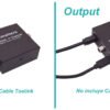 COAXIAL-TOSLINK - Convertidor BiDireccional RCA-H-Coaxial Audio-Optico-Toslink SPDIF - Imagen 3