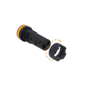 PILOTO-LED-B - Naranjo LuzPiloto LED 220VAC 14mm-diametro 19mm-cabeza 45mm-altura