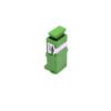 TASCA - Auto-Tapa SC-SC/APC Verde SM SX-Simplex Copla Adaptador p/Cabecera-CL - Imagen 2
